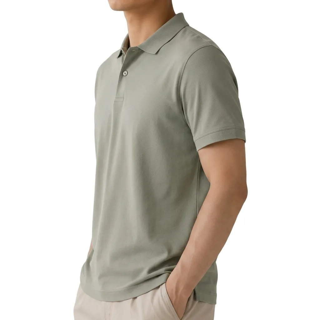 ออกแบบเสื้อโปโลคลาสสิกฟรี โรงงานผลิต เสื้อยืด โปโล งานสกรีน - View 2