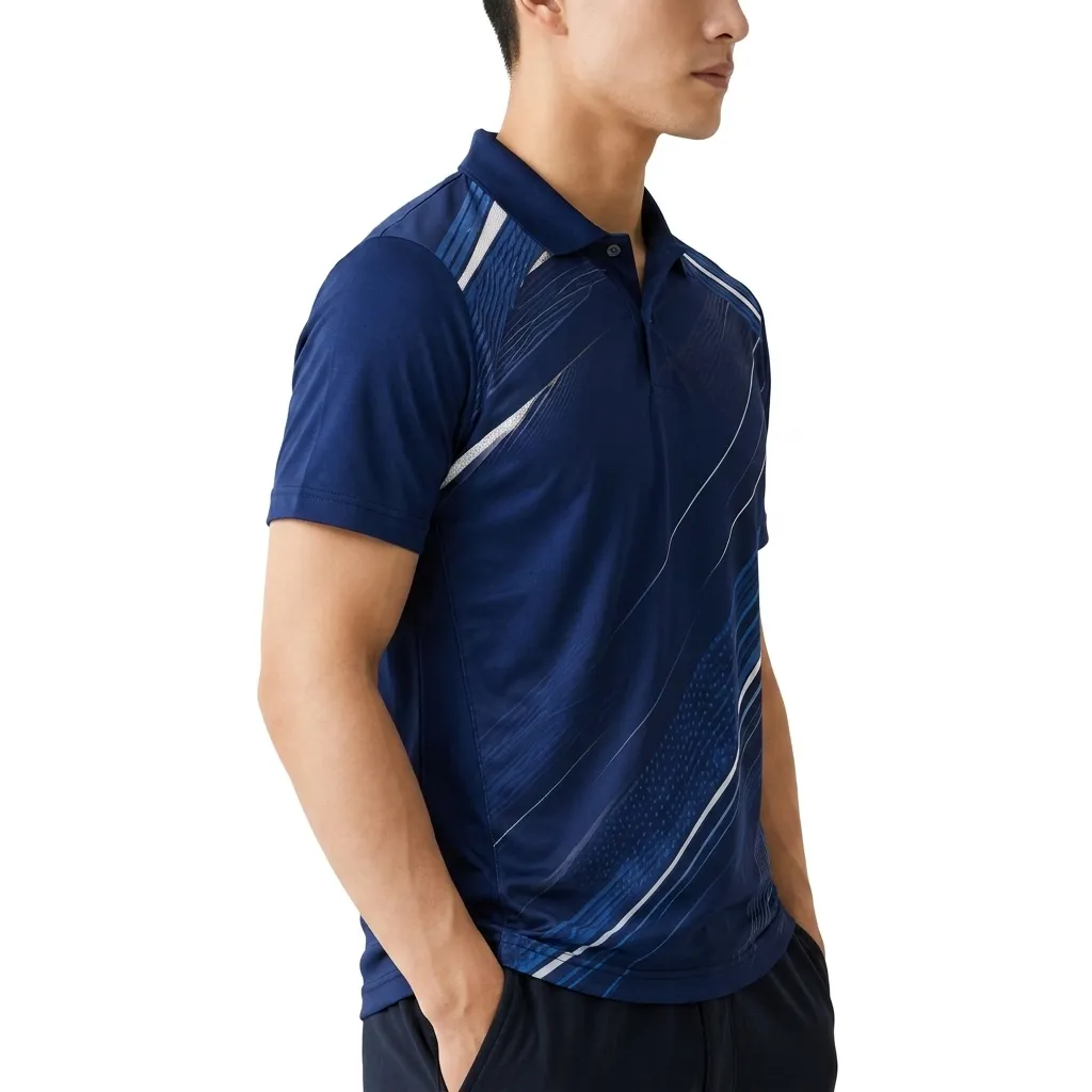ออกแบบเสื้อกีฬาฟรี โรงงานผลิต เสื้อยืด โปโล งานสกรีน - View 2